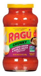 Chunky sauteed Onion and Garlic Sauce