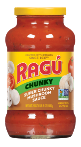 RAGU Chunky Super Chunky Mushroom Sauce 24oz